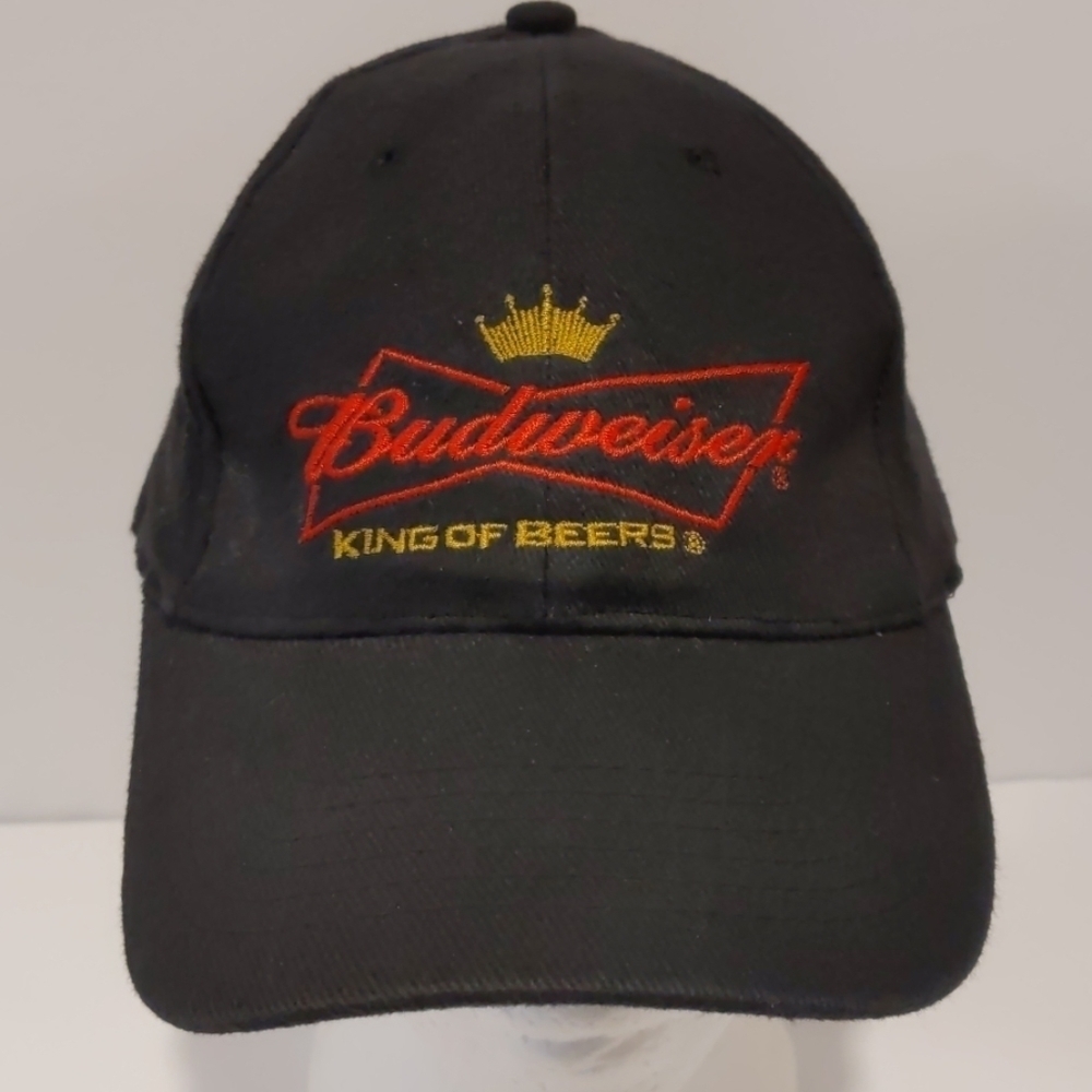 BUDWEISER black fitted baseball cap